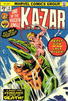 Ka-Zar (1974) #6