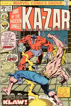 Ka-Zar (1974) #14