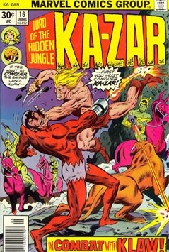 Ka-Zar (1974) #16