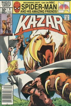Ka-Zar the Savage (1981) #9