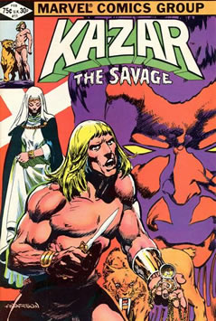 Ka-Zar the Savage (1981) #11 [B Story]