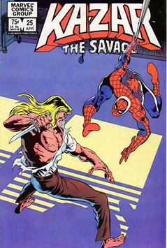 Ka-Zar the Savage (1981) #25 [B Story]
