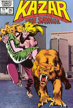 Ka-Zar the Savage (1981) #26 [B Story]