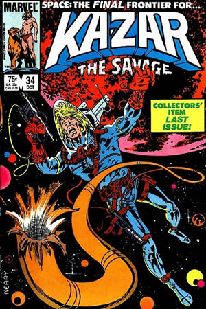 Ka-Zar the Savage (1981) #34