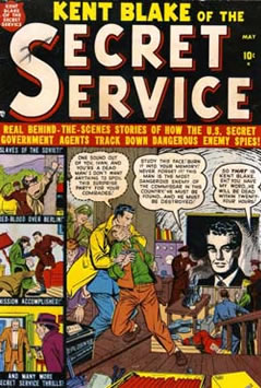 Kent Blake of the Secret Service (1951) #1 [B Story]