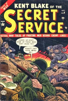 Kent Blake of the Secret Service (1951) #9 [C Story]