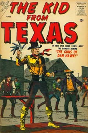 The Kid from Texas (1957) #1 [E Story]