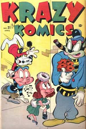 Krazy Komics (1942) #21 [B Story]