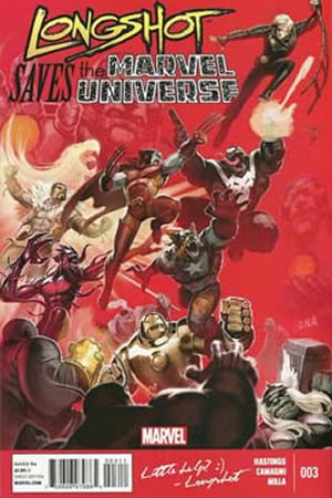 Longshot Saves the Marvel Universe (2014) #3