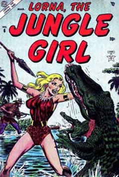 Lorna, the Jungle Girl (1953) #6 [B Story]