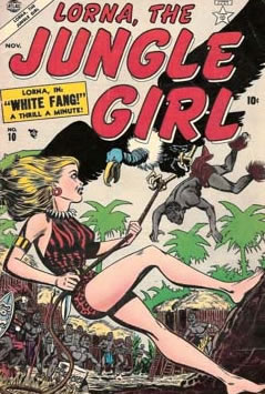 Lorna, the Jungle Girl (1953) #10 [B Story]