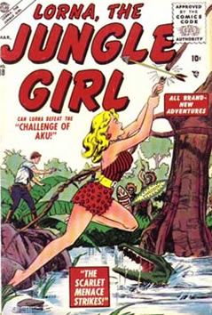 Lorna, the Jungle Girl (1953) #18 [A Story]