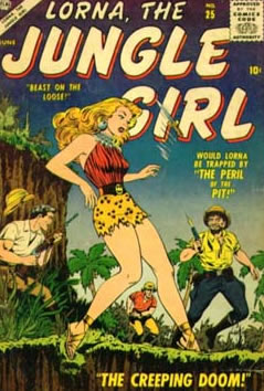 Lorna, the Jungle Girl (1953) #25 [F Story]