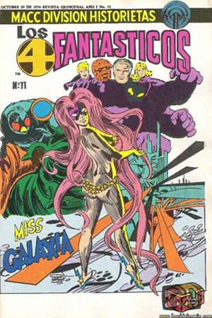 Los 4 Fantasticos (1972) #11
