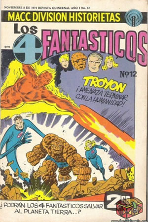 Los 4 Fantasticos (1972) #12