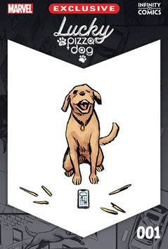 Lucky the Pizza Dog Infinity Comic