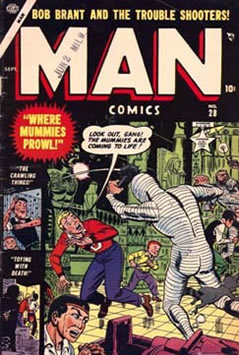 Man Comics (1949) #28 [D Story]