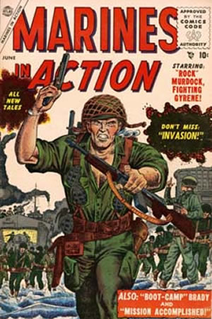 Marines in Action (1955) #1 [A Story]