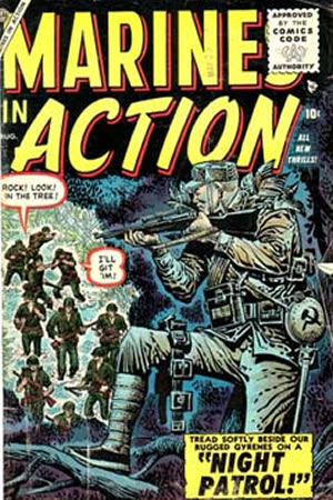 Marines in Action (1955) #2 [A Story]