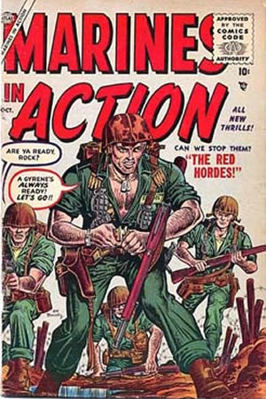 Marines in Action (1955) #3 [A Story]