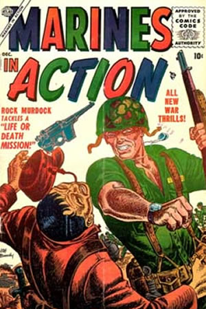 Marines in Action (1955) #4 [A Story]