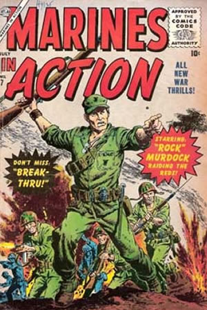 Marines in Action (1955) #7 [F Story]