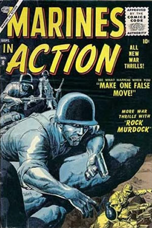 Marines in Action (1955) #8 [F Story]