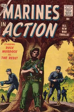 Marines in Action (1955) #9 [A Story]