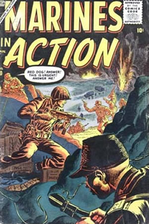 Marines in Action (1955) #10 [A Story]