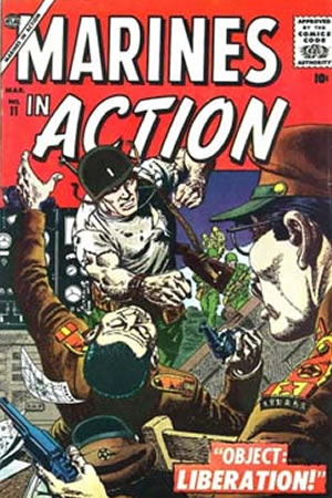 Marines in Action (1955) #11 [F Story]