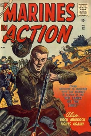 Marines in Action (1955) #12 [F Story]