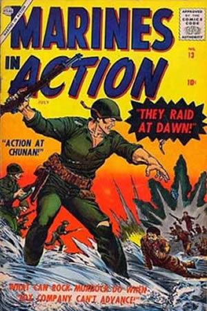 Marines in Action (1955) #13 [D Story]