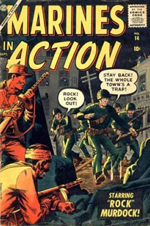 Marines in Action (1955) #14 [A Story]