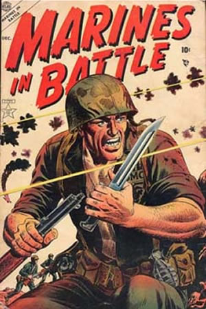 Marines in Battle (1954) #3 [A Story]