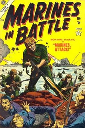 Marines in Battle (1954) #4 [D Story]
