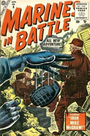 Marines in Battle (1954) #5 [D Story]