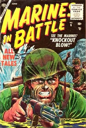 Marines in Battle (1954) #6 [A Story]