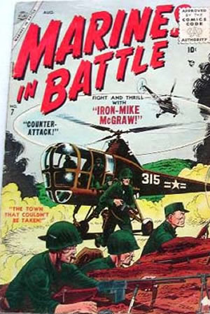 Marines in Battle (1954) #7 [D Story]