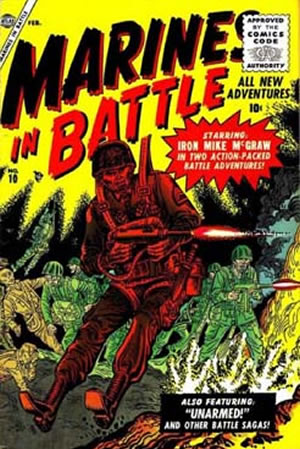 Marines in Battle (1954) #10 [F Story]