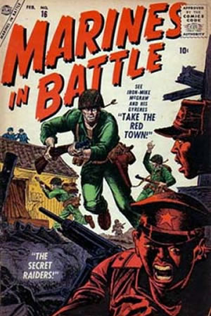 Marines in Battle (1954) #16 [A Story]