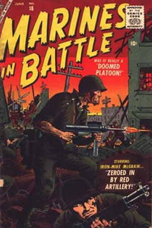 Marines in Battle (1954) #18 [F Story]