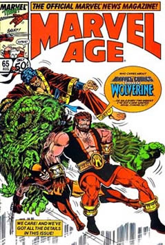 Marvel Age (1983) #65