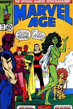 Marvel Age (1983) #70