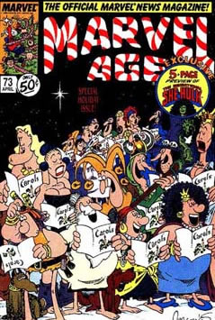 Marvel Age (1983) #73 [G Story]