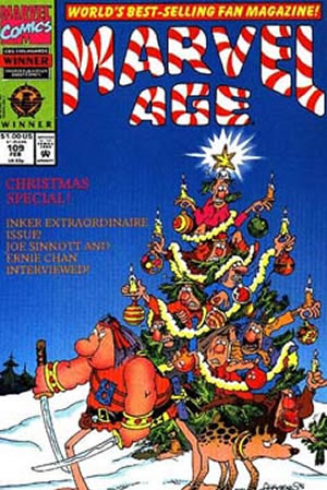 Marvel Age (1983) #109 [B Story]