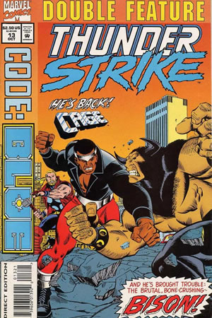 Marvel Double Feature ... Thunderstrike/Code Blue (1994) #13 [B Story]