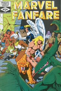 Marvel Fanfare (1982) #4 [B Story]