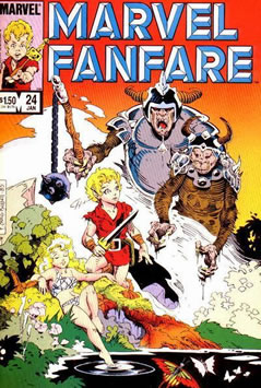 Marvel Fanfare (1982) #24 [B Story]