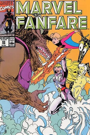 Marvel Fanfare (1982) #55 [B Story]