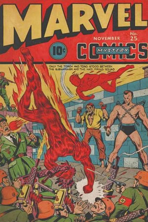 Marvel Mystery Comics (1939) #25 [G Story]